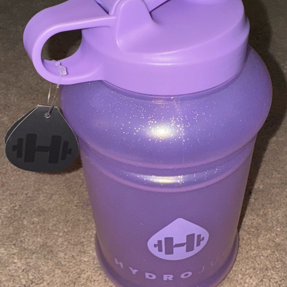 HydroJug Lavender Sparkle Bottle